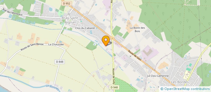localisation de l'entreprise MADAME HELENE BLANQUEZ à BRAY-SAINT-AIGNAN