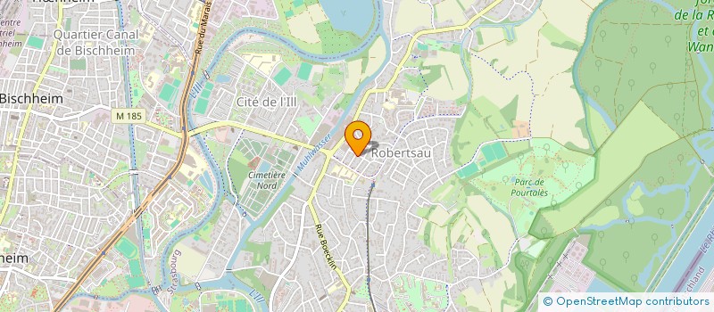 localisation de l'entreprise MADAME HELENE BLEHAUT à STRASBOURG