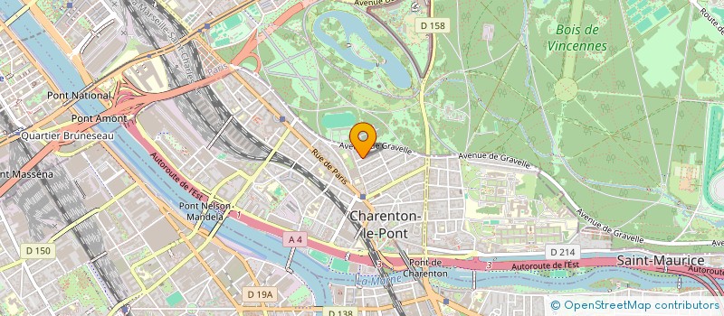 localisation de l'entreprise MADAME HELENE BLOMME  CHARENTON-LE-PONT