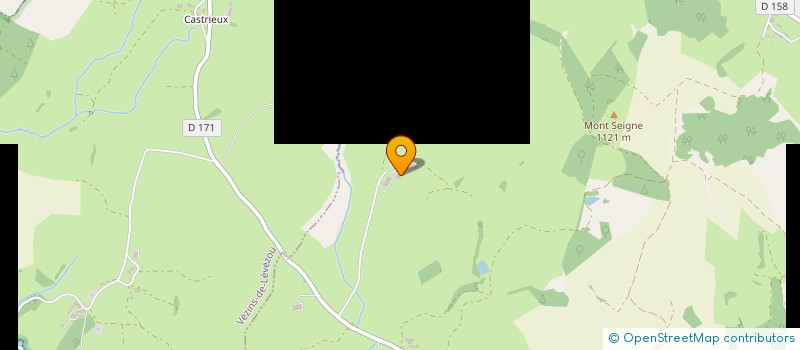 localisation de l'entreprise MADAME HELENE BOLZAN  SAINT-BEAUZELY