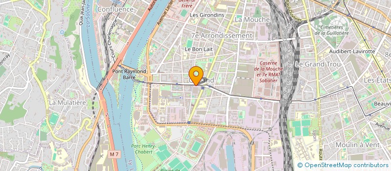 localisation de l'entreprise MADAME HELENE BONMASSARI à LYON
