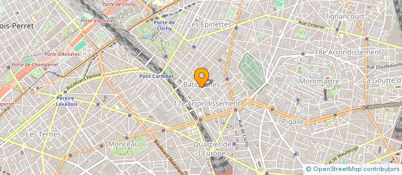 localisation de l'entreprise MADAME HELENE BONNET DE PAILLERETS  PARIS