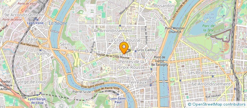 localisation de l'entreprise MADAME HELENE BONVINI à LYON