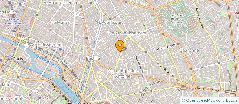 localisation de l'entreprise MADAME HELENE BORDES  PARIS