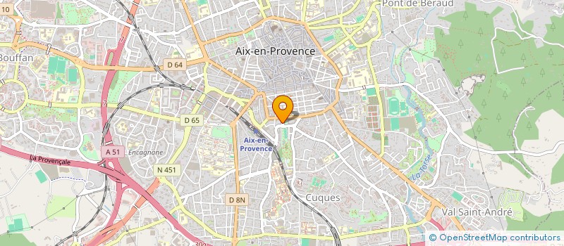 localisation de l'entreprise MADAME HELENE BORIES à AIX-EN-PROVENCE