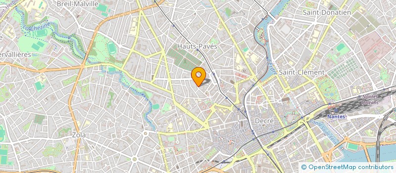 localisation de l'entreprise MADAME HELENE BOSSUOT  NANTES