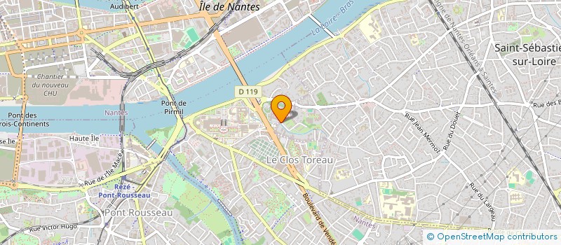 localisation de l'entreprise MADAME HELENE BOUCHER  SAINT-SEBASTIEN-SUR-LOIRE