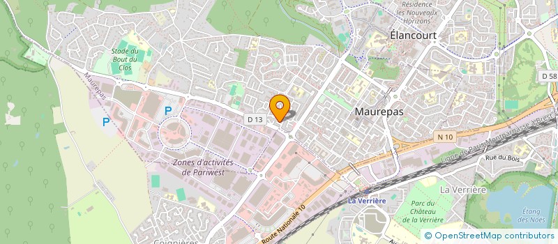 localisation de l'entreprise MADAME HELENE BOUCHEZ  MAUREPAS