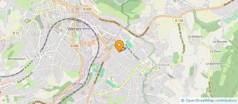 localisation de l'entreprise MADAME HELENE BOULET  COUBLEVIE