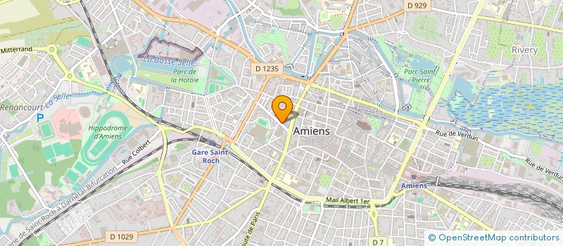 localisation de l'entreprise MADAME HELENE BOUQUEMONT  AMIENS