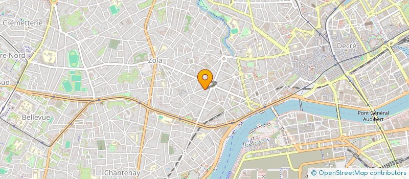 localisation de l'entreprise MADAME HELENE BOURGEAU  NANTES