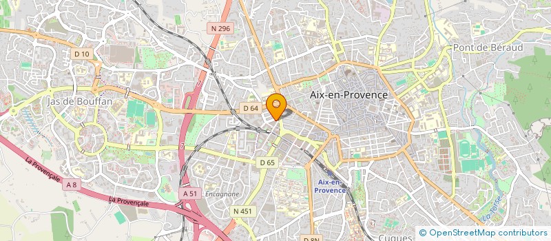 localisation de l'entreprise MADAME HELENE BOURGUIGNON à AIX-EN-PROVENCE