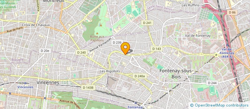 localisation de l'entreprise MADAME HELENE BOURGUIGNON à FONTENAY-SOUS-BOIS
