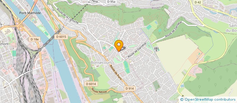 localisation de l'entreprise MADAME HELENE BOURGUIGNON à BONSECOURS