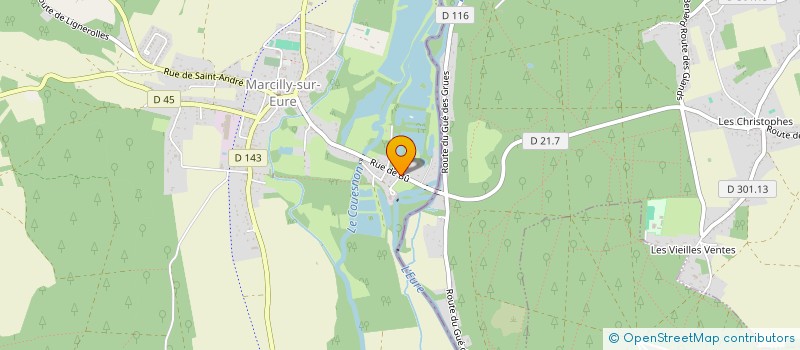 localisation de l'entreprise MADAME HELENE BRANDEL  MARCILLY-SUR-EURE