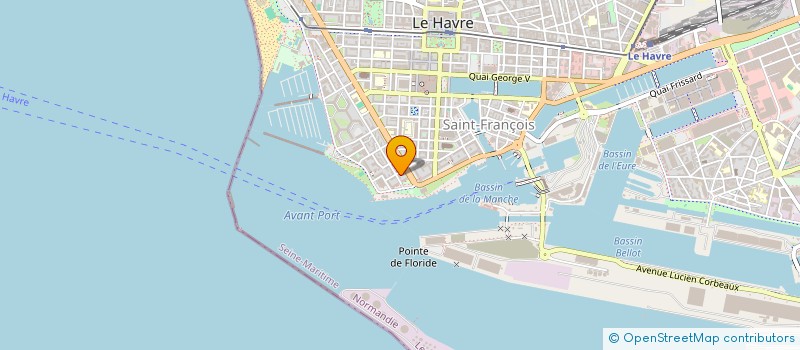 localisation de l'entreprise MADAME HELENE BRIVAL à LE HAVRE