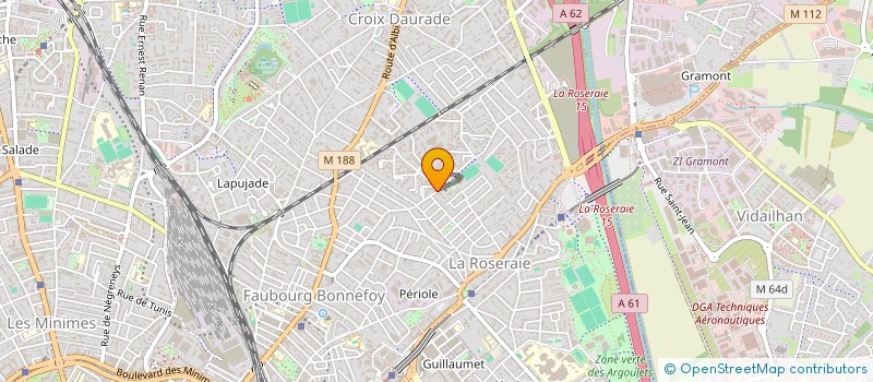 localisation de l'entreprise MADAME HELENE BROGARD à TOULOUSE
