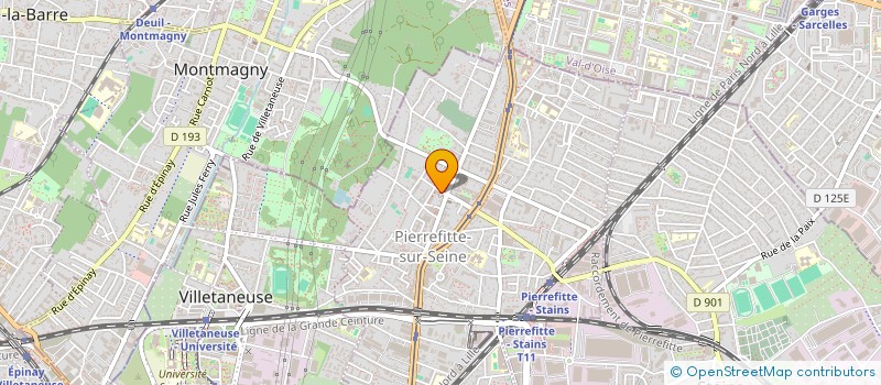 localisation de l'entreprise MADAME HELENE BRUNEAU  ARGENTEUIL