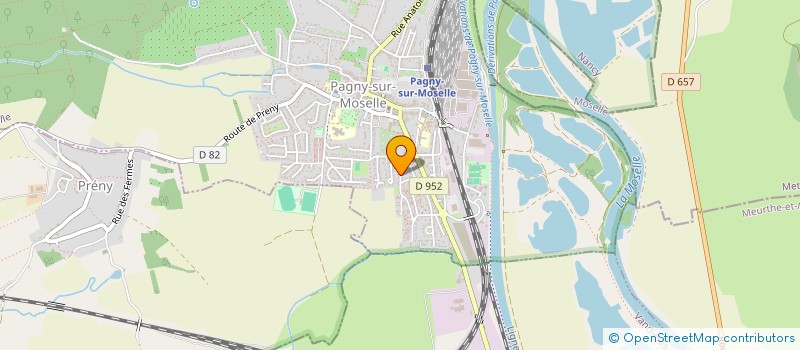 localisation de l'entreprise MADAME HELENE BUFFON  PAGNY-SUR-MOSELLE