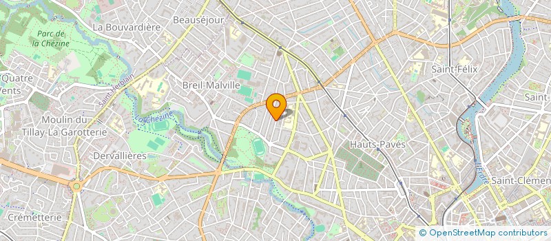 localisation de l'entreprise MADAME HELENE BUI à NANTES