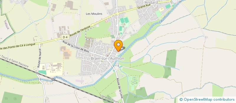 localisation de l'entreprise MADAME HELENE BUIS à LOIRE-AUTHION