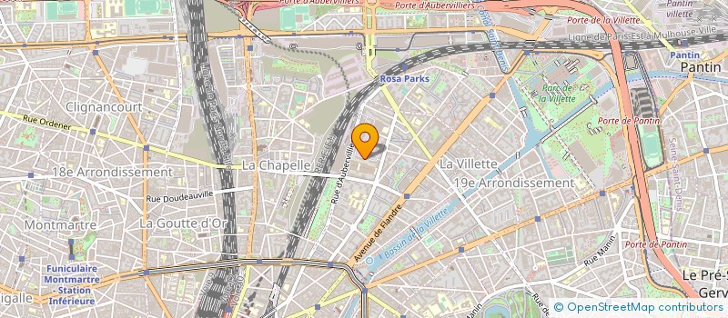 localisation de l'entreprise MADAME HELENE BUNEL à PARIS