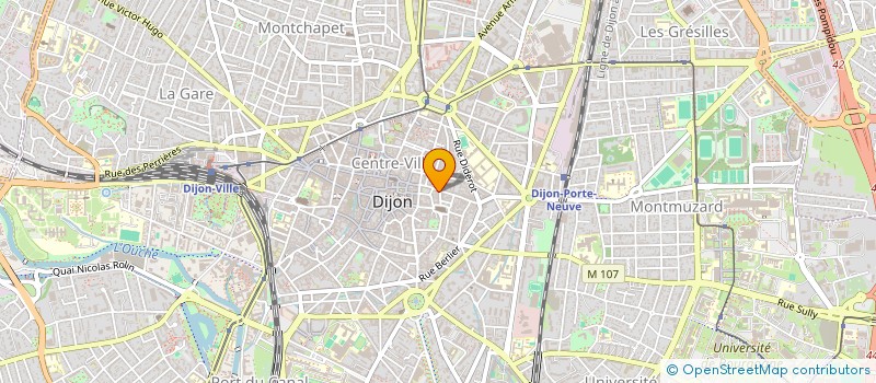 localisation de l'entreprise MADAME HELENE BURGUE  DIJON