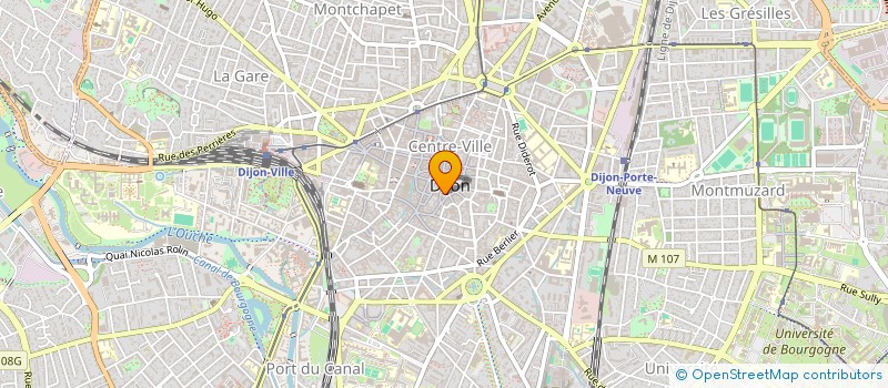 localisation de l'entreprise MADAME HELENE CABOCHE à DIJON