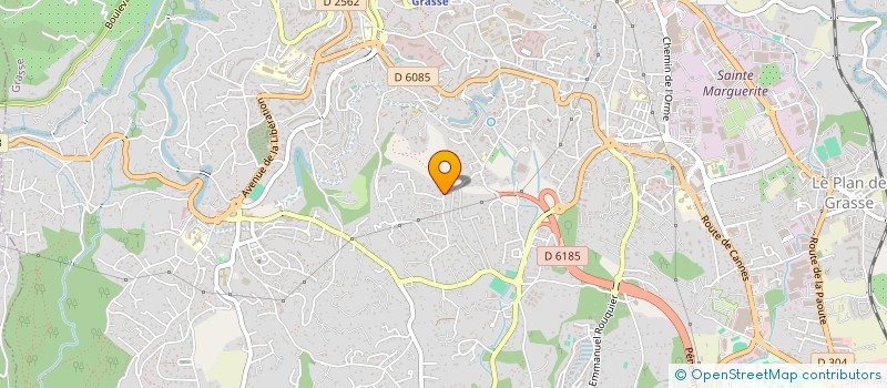localisation de l'entreprise MADAME HELENE CALIFANO à GRASSE