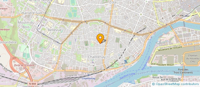 localisation de l'entreprise MADAME HELENE CAMAGNA à NANTES