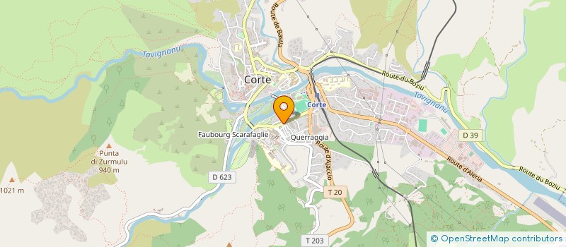localisation de l'entreprise MADAME HELENE CAMPANA à CORTE