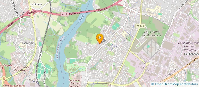 localisation de l'entreprise MADAME HELENE CANALS  NANTES