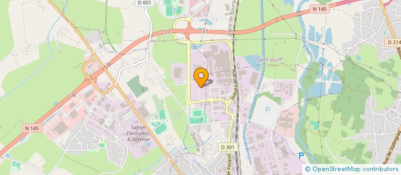 localisation de l'entreprise MADAME HELENE CANTE  SAINT-VICTOR