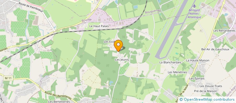 localisation de l'entreprise MADAME HELENE CANTIN à SAINT-AIGNAN-GRANDLIEU