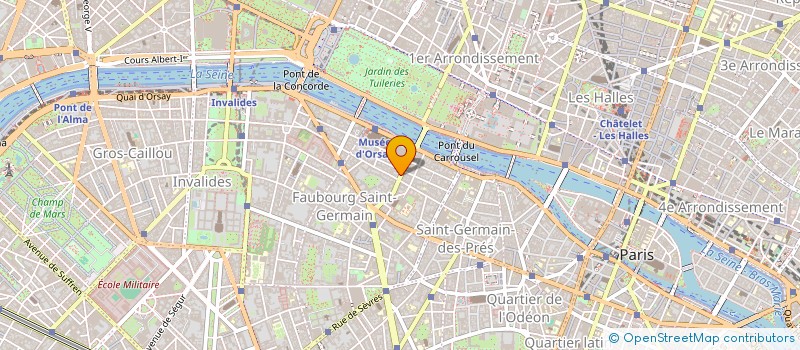 localisation de l'entreprise MADAME HELENE CANUET PUCHE  PARIS