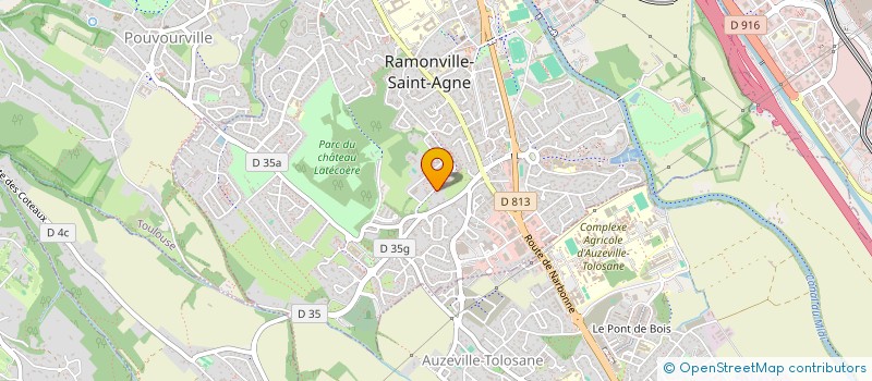 localisation de l'entreprise MADAME HELENE CAPPICOT à RAMONVILLE-SAINT-AGNE