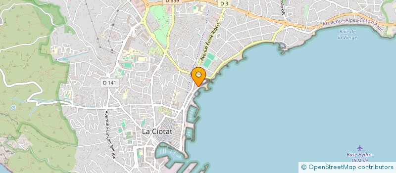 localisation de l'entreprise MADAME HELENE CARDONE à LA CIOTAT