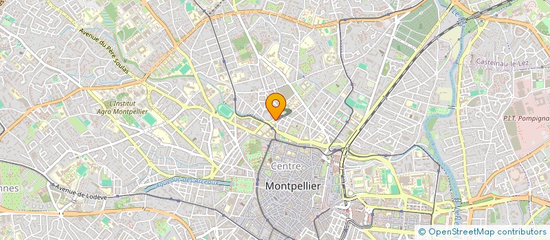 localisation de l'entreprise MADAME HELENE CARETTE à MONTPELLIER