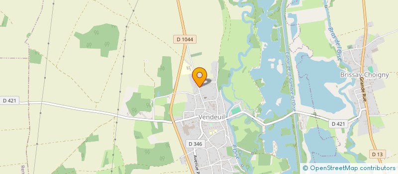 localisation de l'entreprise MADAME HELENE CARLIER  VENDEUIL