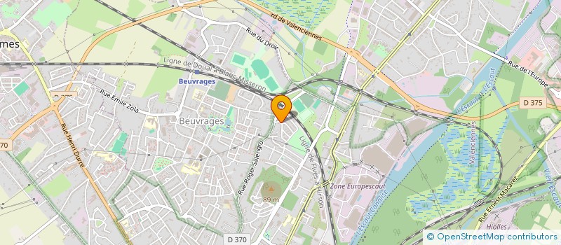 localisation de l'entreprise MADAME HELENE CARLIEZ  ANZIN