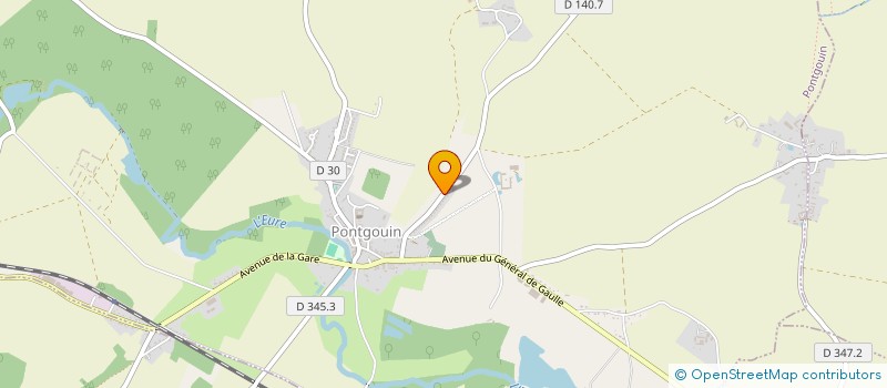 localisation de l'entreprise MADAME HELENE CASANO à PONTGOUIN
