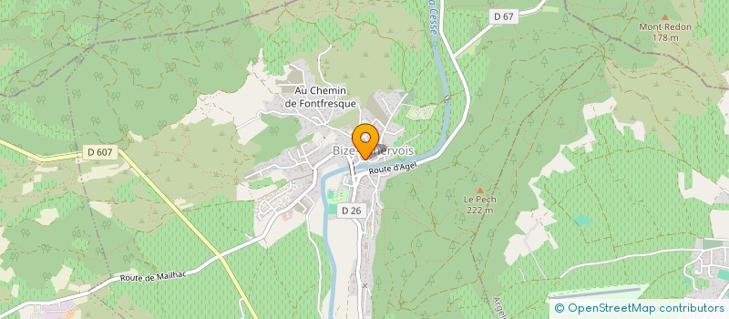 localisation de l'entreprise MADAME HELENE CASTEL  MOUSSAN