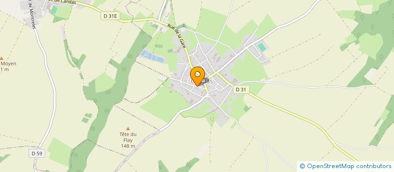 localisation de l'entreprise MADAME HELENE CASTELAS PEREZ  FIENVILLERS