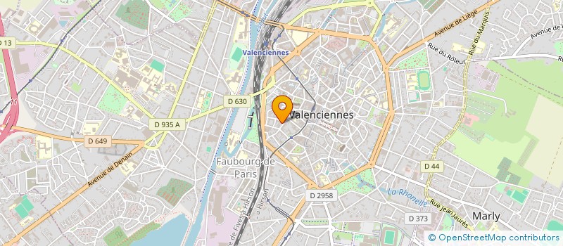 localisation de l'entreprise MADAME HELENE CAUCHY à VALENCIENNES