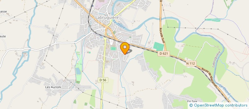 localisation de l'entreprise MADAME HELENE CAUQUIL  LABRUGUIERE