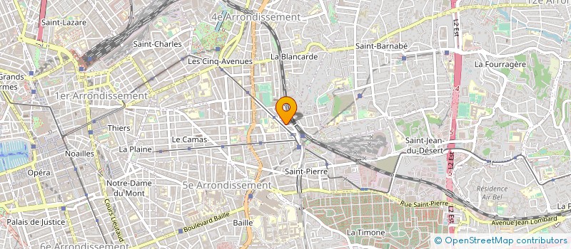 localisation de l'entreprise MADAME HELENE CHALESSIN à MARSEILLE