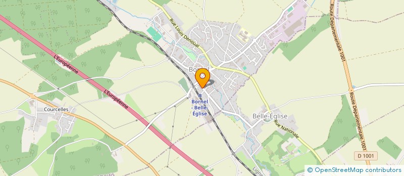 localisation de l'entreprise MADAME HELENE CHAPELLE  BORNEL