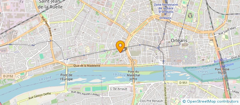 localisation de l'entreprise MADAME HELENE CHAPPOT DE LA CHANONIE à ORLEANS