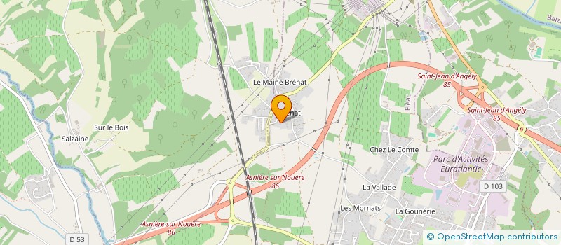 localisation de l'entreprise MADAME HELENE CHARBONNEL à FLEAC