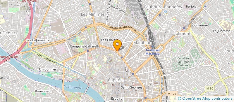 localisation de l'entreprise MADAME HELENE CHARITAT à TOULOUSE